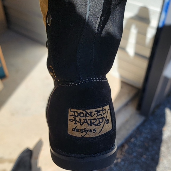 Ed Hardy boots - Picture 2 of 4